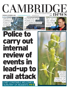 Cover of Cambridge News