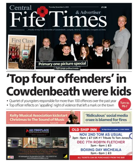 Cover of Central Fife Times
