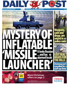 Cover of Daily Post (North Wales)