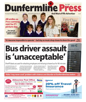 Cover of Dunfermline Press
