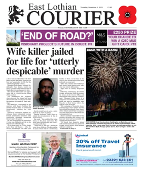 Cover of East Lothian Courier