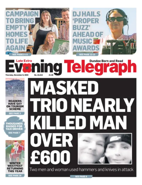 Cover of Evening Telegraph (First Edition)