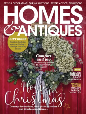 Cover of Homes and Antiques Magazine