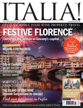 Cover of ITALIA! Magazine
