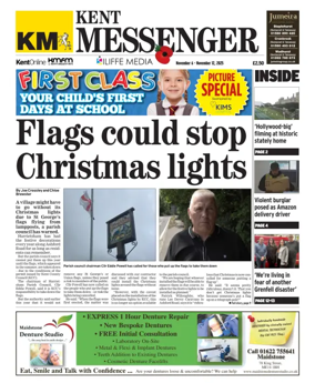 Cover of Kent Messenger Maidstone