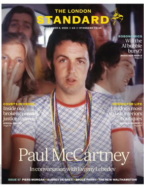 Cover of London Evening Standard (West End Final A)