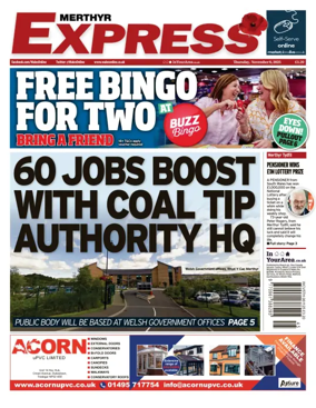 Cover of Merthyr Express