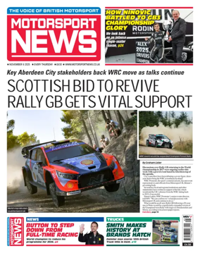 Cover of Motor Sport News