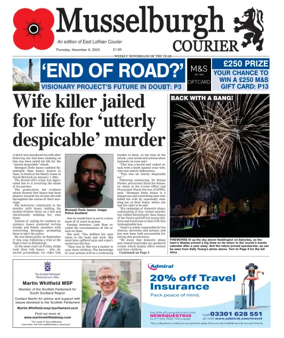 Cover of Musselburgh Courier