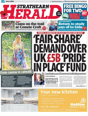 Cover of Strathearn Herald