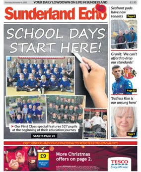 Cover of Sunderland Echo