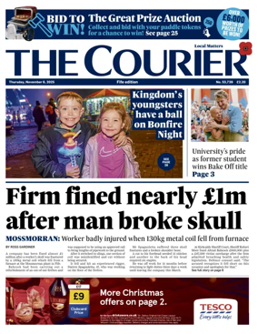 Cover of The Courier & Advertiser (Fife Edition)