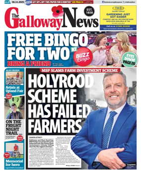 Cover of The Galloway News