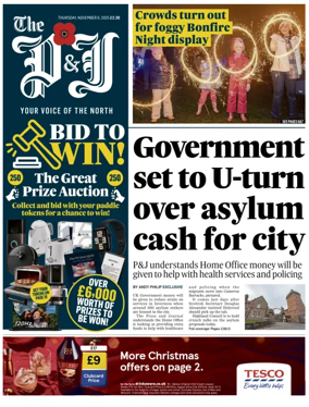 Cover of The Press and Journal (Highlands & Islands)