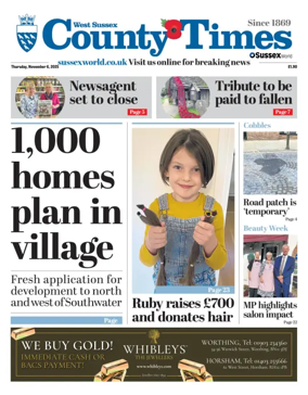 Cover of West Sussex County Times