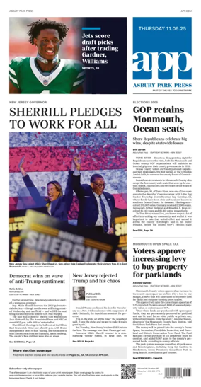 Cover of Asbury Park Press