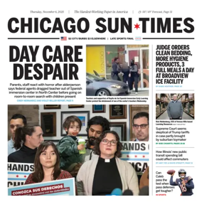 Cover of Chicago Sun-Times