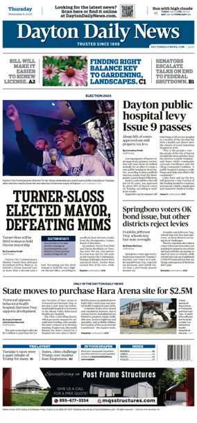 Cover of Dayton Daily News