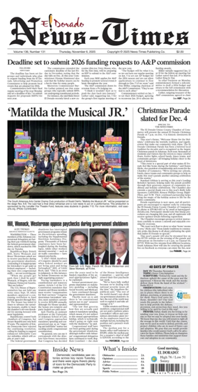 Cover of El Dorado News-Times