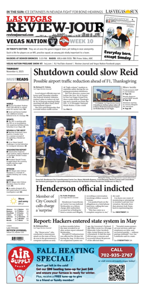 Cover of Las Vegas Review-Journal