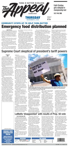 Cover of Marysville Appeal-Democrat    