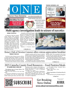 Cover of Observer News Enterprise