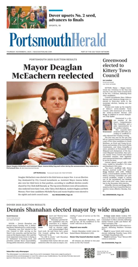 Cover of Portsmouth Herald