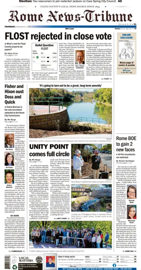 Cover of Rome News-Tribune