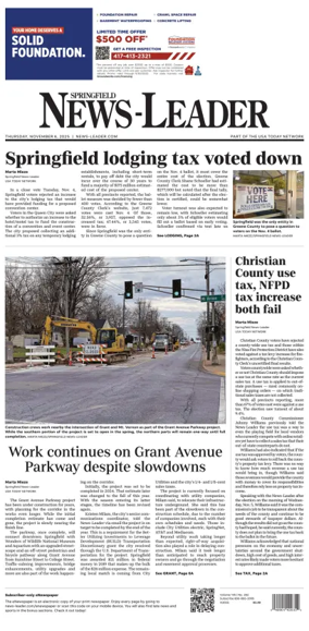 Cover of Springfield News-Leader