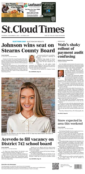 Cover of St. Cloud Times