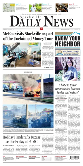 Cover of Starkville Daily News