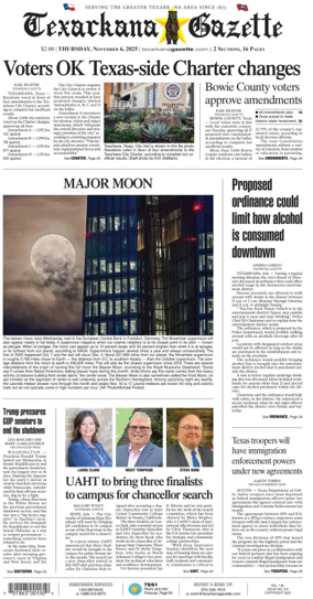 Cover of Texarkana Gazette