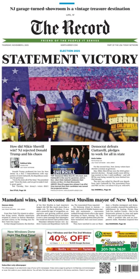 Cover of The Bergen Record