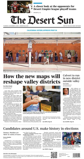 Cover of The Desert Sun