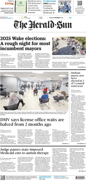 Cover of The Herald Sun