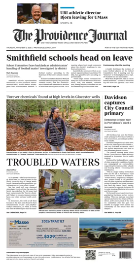 Cover of The Providence Journal