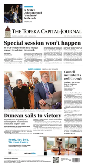 Cover of The Topeka Capital-Journal
