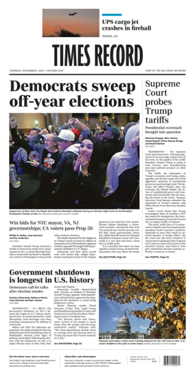 Cover of Times Record (Ft. Smith Southwest)