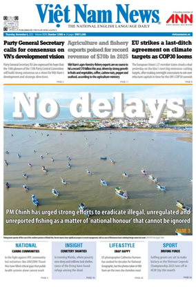 Cover of Viet Nam News