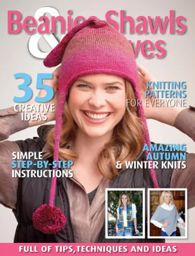 Cover of Knitting Beanies & Scarves