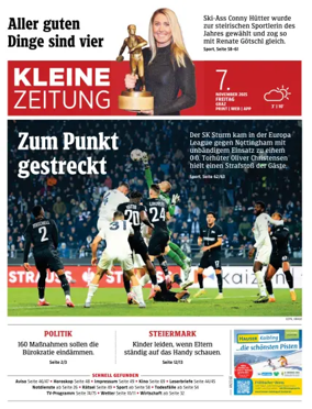 Cover of Kleine Zeitung Steiermark