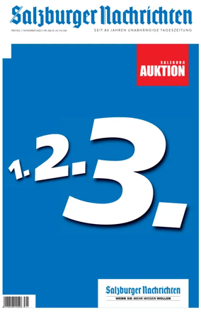 Cover of Salzburger Nachrichten