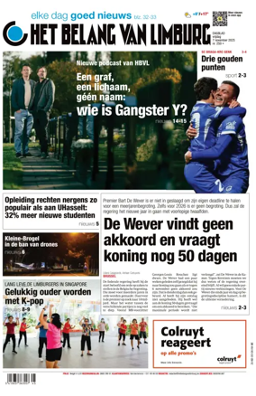 Cover of Het Belang van Limburg