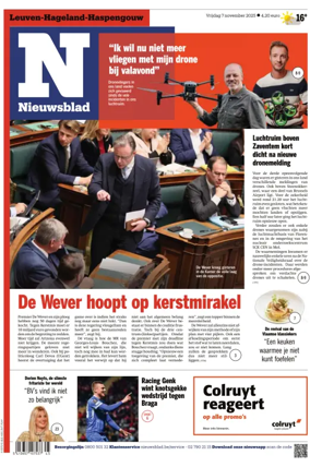 Cover of Het Nieuwsblad