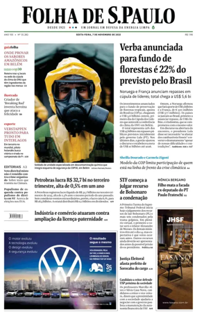Cover of Folha De S.Paulo