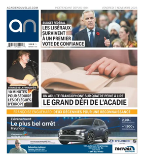 Cover of Acadie Nouvelle
