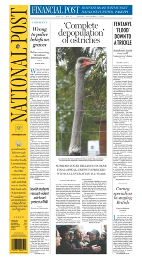 Cover of National Post - (National Edition)