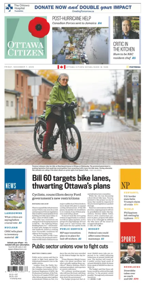 Cover of Ottawa Citizen