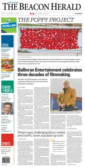 Cover of The Beacon Herald