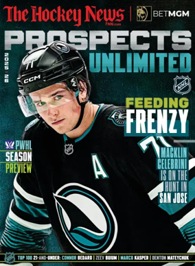 Cover of The Hockey News
